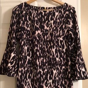 Calvin Klein Leopard Print Midi